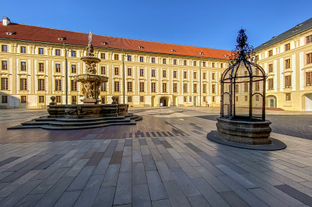 Prague Castle in the spring morning sun, a Holiday Photo by PhotoVision Pavel Rezac