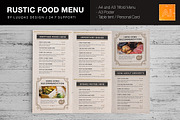 The Rustic Menu, a Brochure Template by Luuqas Design (Thumbnail 2 of 11)