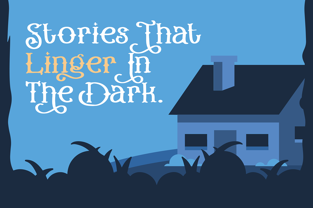 Ghost Scribe: Eerie Handwritten Font, a Handwritten Font by Helotype (Photo 7 of 8)