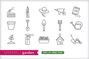 Home 8-pack icon bundle, an Outline Icon by Picture Window (Thumbnail 6 of 10)