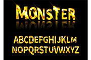 Graffiti Alphabet Monster, a Graphic by Aromeo (Thumbnail 6 of 6)