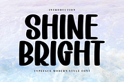 Shine Bright, a Script Font by FreshTypeINK (Thumbnail 1 of 8)