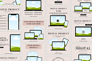 Digital Product Tech Mockups, a Social Media Template by thebrandcove (Thumbnail 2 of 6)