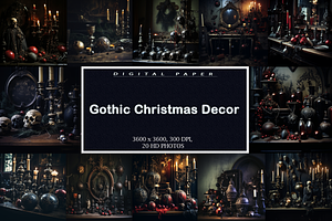 Gothic Christmas Decor