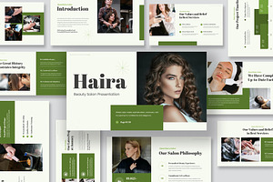 Beauty Salon Google Slides Template, a Presentation Template by Fit-tee