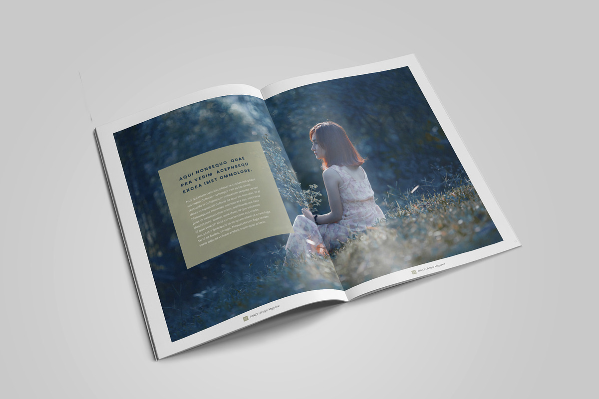 Fashion Lifestyle Magazine/LookBook, a Magazine Template by Layout Design (Photo 12 of 13)