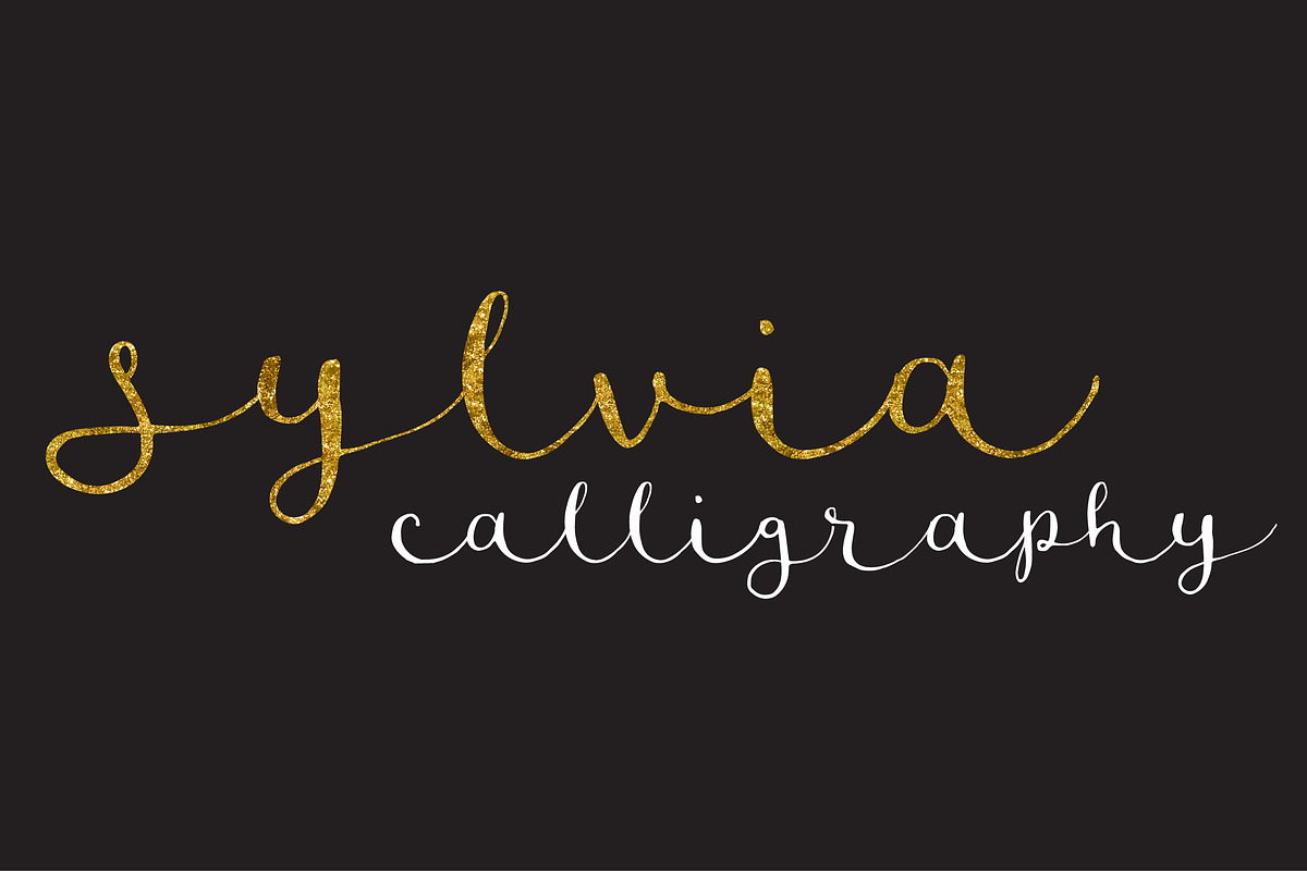 Sylvia Script - lowercase lettering preview 2