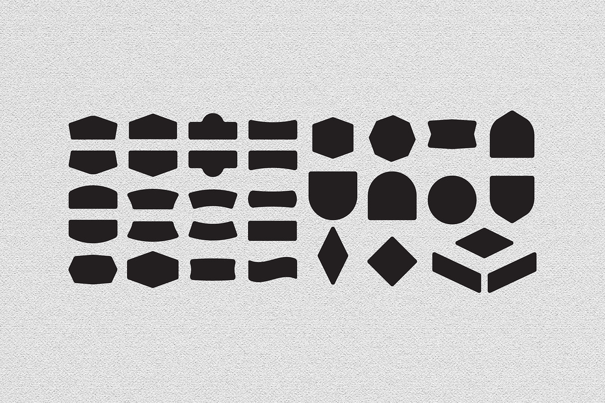 66 Basic Vintage Shape for Procreate, a Brush Add-On by MuSan (Photo 2 of 3)