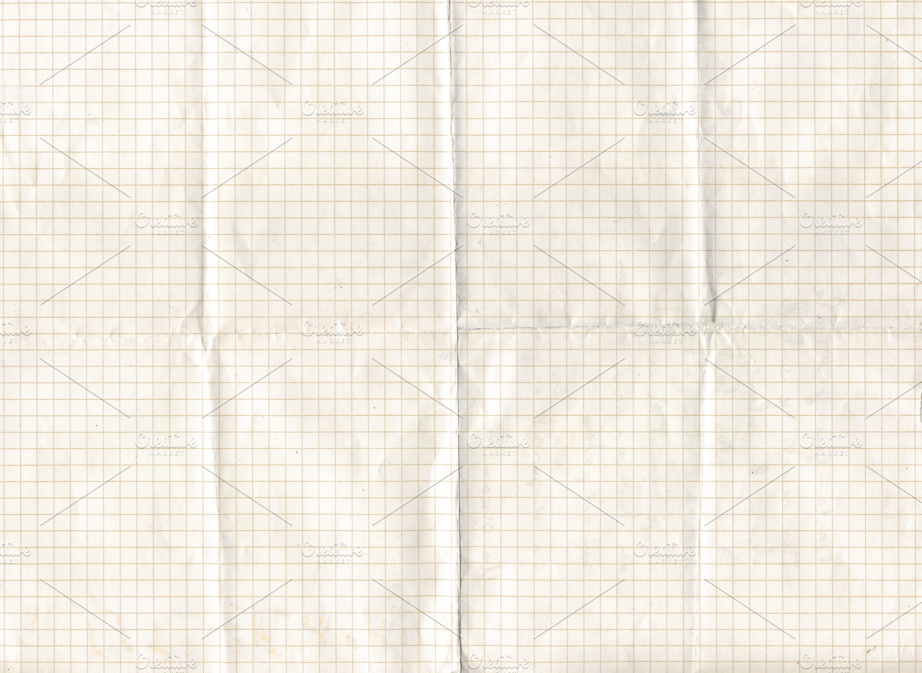 Old graph paper texture with folds, a Background Photo by GoodGoods
