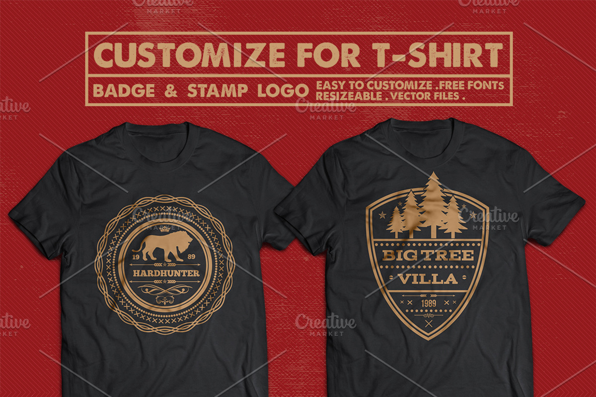 Retro Badge & Stamp Logo 2, a Branding & Logo Template by The Craftsman (Photo 4 of 10)