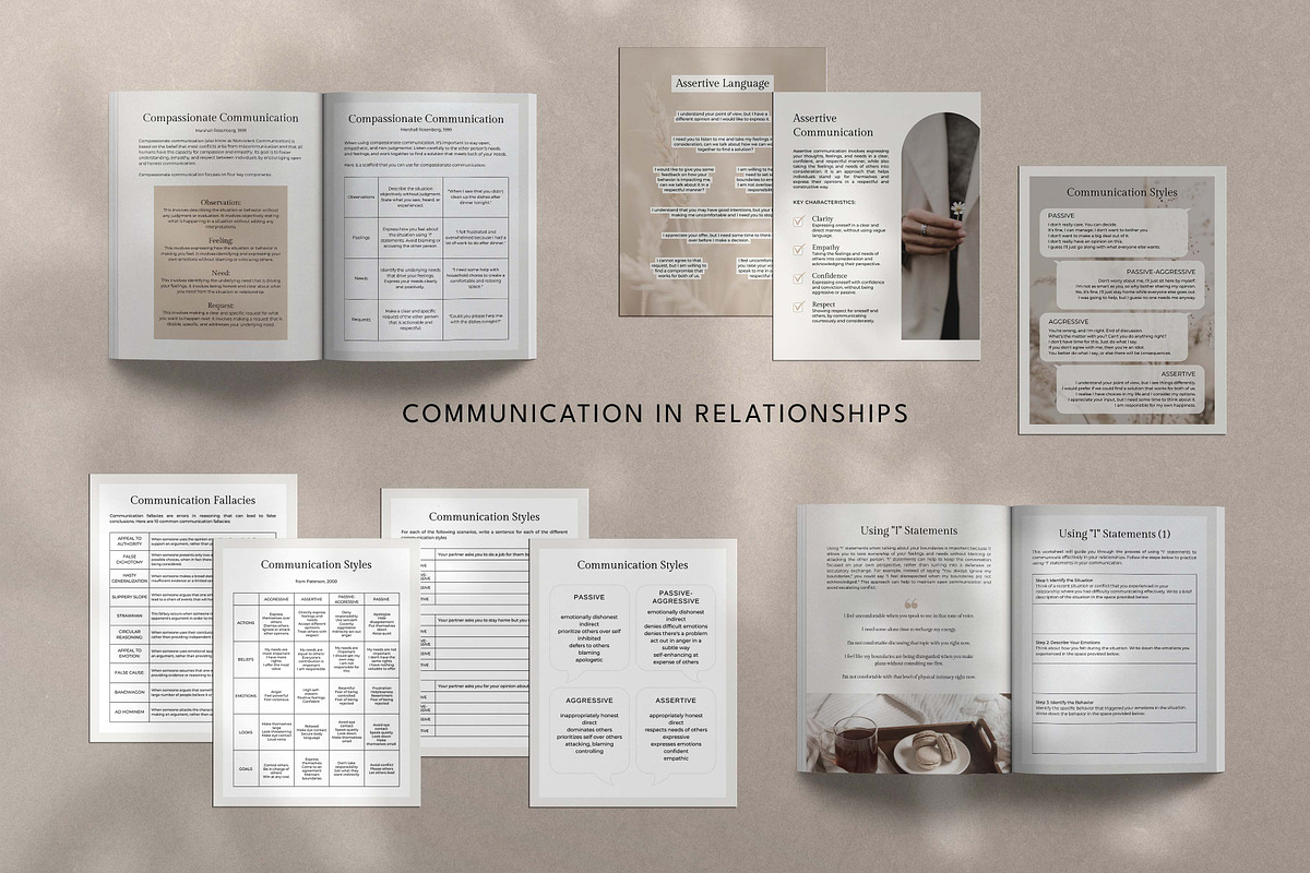 Relationship Coach Canva Templates, a Design Template by Miri Campbell (Photo 4 of 11)