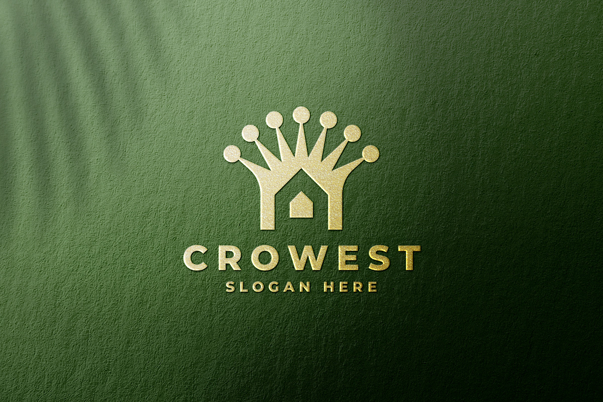 Elegant Crown Real Estate Logo, a Branding & Logo Template by Design_Planet (Photo 1 of 4)