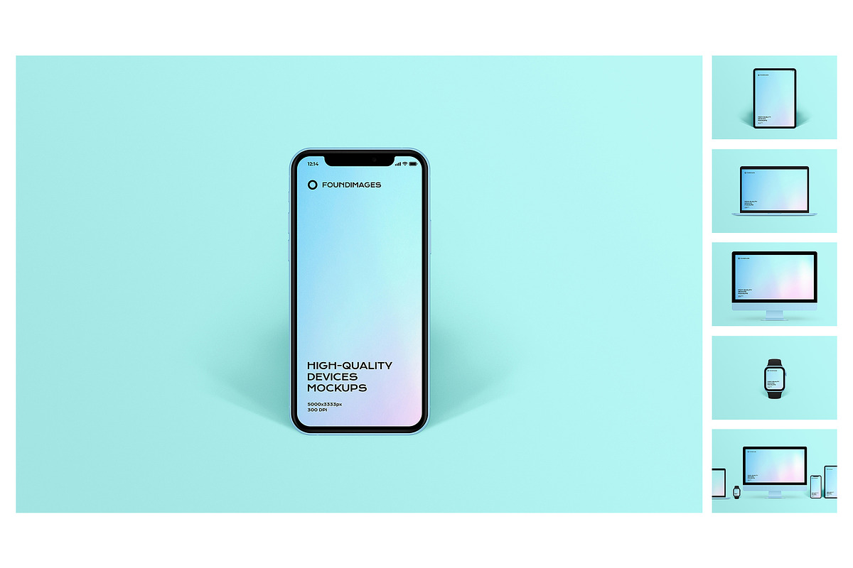360 device mockup bundle iphone, a Device Mockup by FoundImages (Photo 40 of 84)