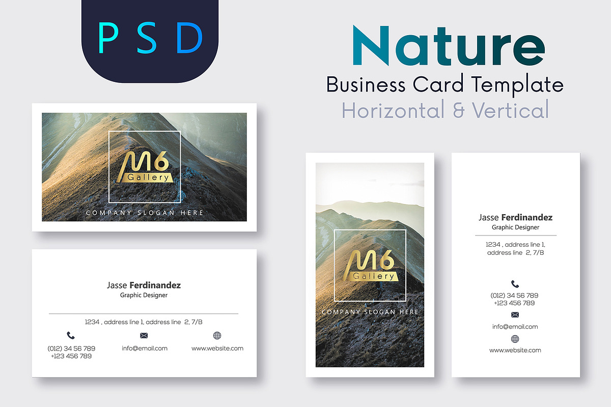 Unique 50 Business Card Bundle, a Business Card Template by M6 Gallery (Photo 80 of 151)