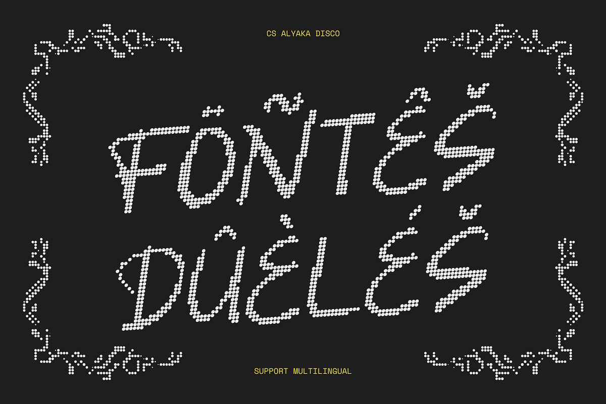 CS Alyaka Disco, a Script Font by Craft Supply Co. (Photo 7 of 8)
