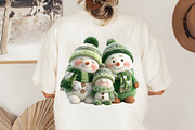 Christmas Snowman Clipart, an Illustration by Designworld (Thumbnail 4 of 5)
