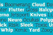 Amazing Grotesk - 9 fonts, a Slab Serif Font by Zetafonts (Thumbnail 6 of 7)