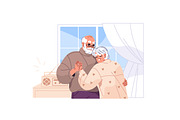 Love couples on romantic date set, a Person Illustration by PaperTrident (Thumbnail 3 of 11)
