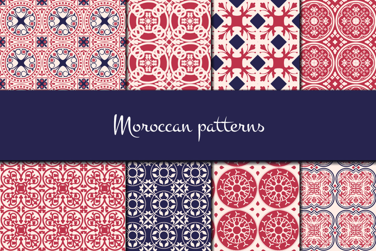 Moroccan Patterns, a Background Graphic by Katyr (Photo 1 of 2)