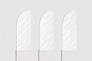 Feather Flag Mockup, an Advertising Mockup by zpackcreative (Thumbnail 2 of 4)