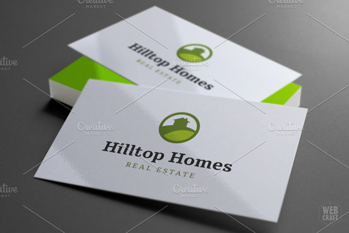 Hilltop Homes Real Estate Logo, a Branding & Logo Template by WebCraft (Photo 4 of 4)