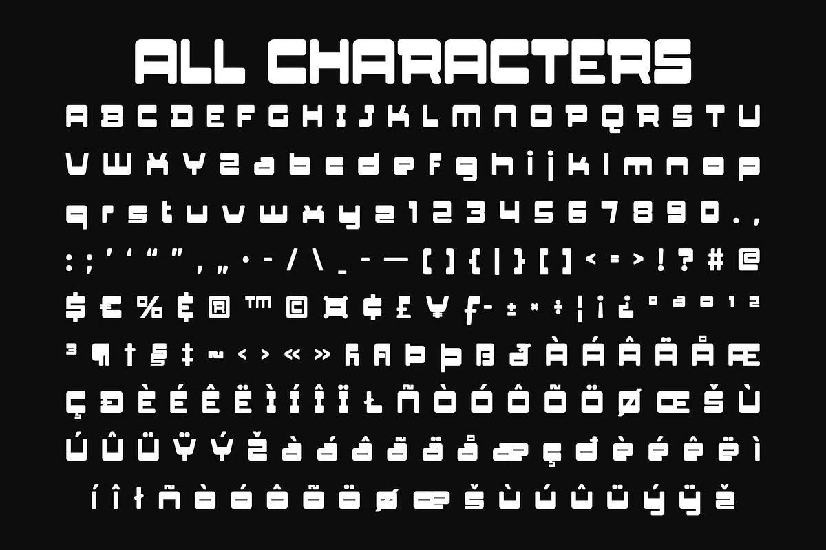 CS Valtrix – Y2K Font, a Sans Serif Font by Craft Supply Co. (Photo 8 of 8)