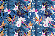 Tropical patterns, a Pattern Graphic by ramika (Thumbnail 4 of 5)