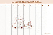Pencils & Paper - brushes Procreate, a Brush Add-On by polikarpovaart (Thumbnail 6 of 13)
