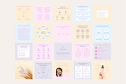 Skincare Instagram Templates | Canva, a Social Media Template by Blog&Glow (Thumbnail 2 of 8)