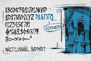 Cajun Wegen All Caps Handmade Font, a Font by Maulana Creative (Thumbnail 9 of 13)