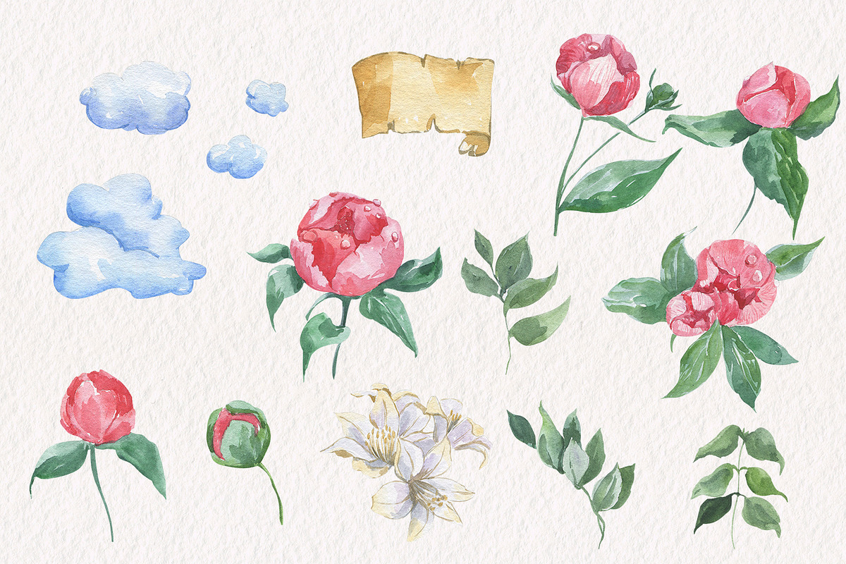 Watercolor transport, an Illustration by Love Watercolor Store (Photo 8 of 9)