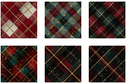 Christmas Plaid Digital Paper, a Pattern Graphic by CreationArt (Thumbnail 2 of 4)