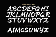 Akuma - Brush Font, a Handwritten Font by Tugcu Design Co. (Thumbnail 2 of 3)