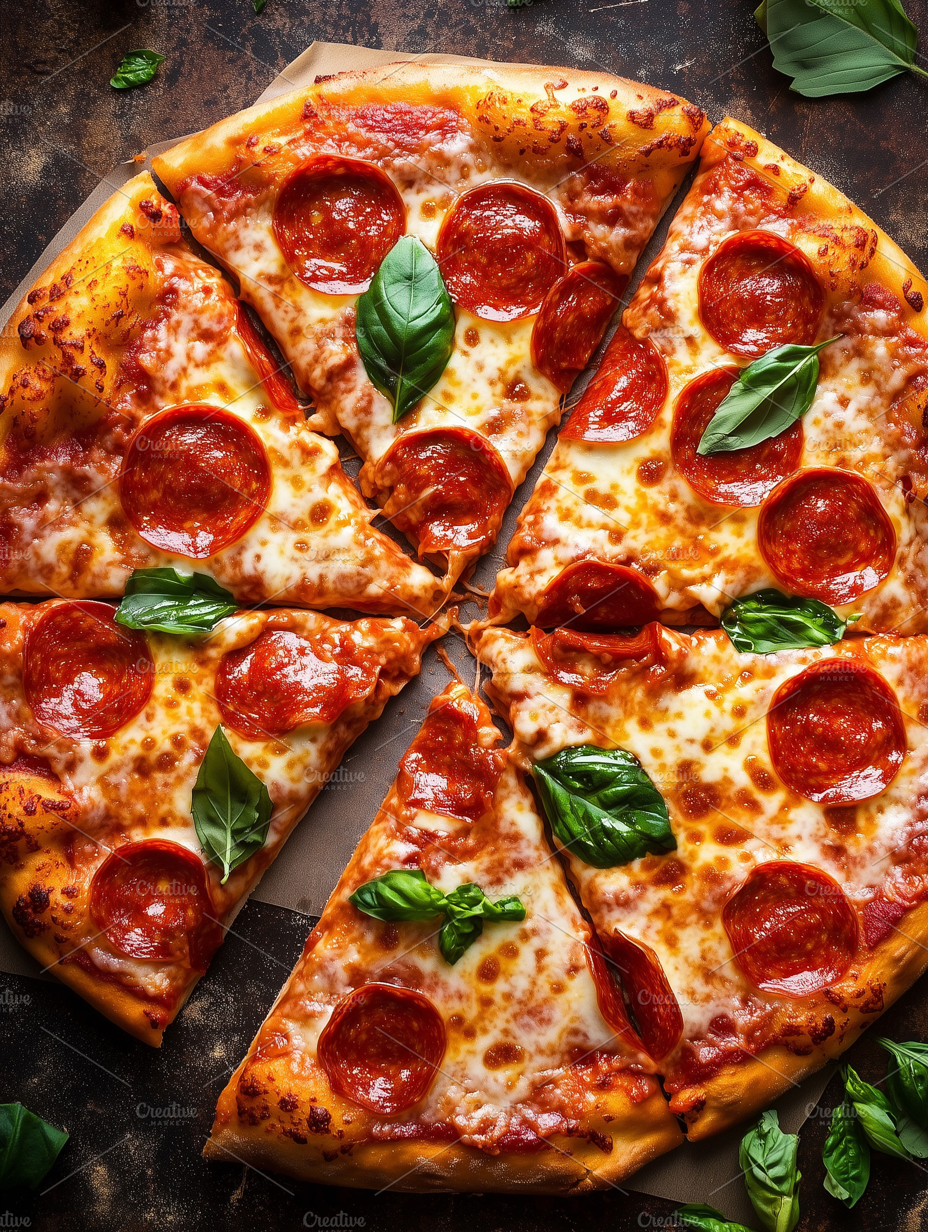 Freshly baked pepperoni pizza, a Food & Drink Photo by MistyDay