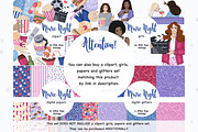 Movie Night Scene Clipart, an Object Illustration by GlamArtZhanna (Thumbnail 3 of 3)