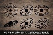 60 Planet Orbit Abstract Silhouette, an Empty State Illustration by Amazin_art (Thumbnail 1 of 17)