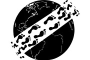 Earth Day Globe Silhouette Set, a Finance Illustration by Designer_Momina (Thumbnail 18 of 29)