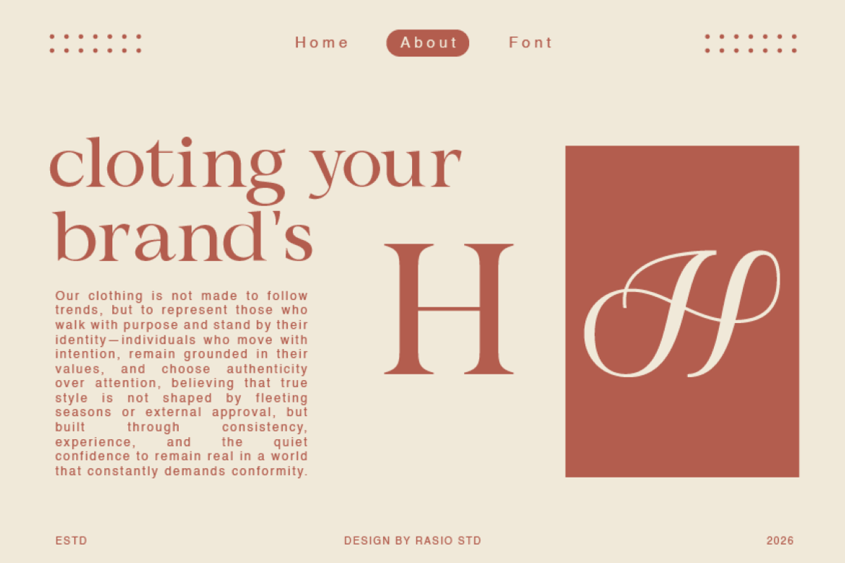 Valmia Modern Elegant Typeface Font, a Serif Font by Rasio Studio (Photo 5 of 9)
