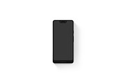 20 Minimalist & Flat Devices Mockups, an iPhone Mockup by Asylab (Thumbnail 66 of 97)