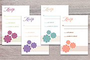 Floral wedding invitations, an Invitation Template by Claudia Petrilli Design (Thumbnail 2 of 2)