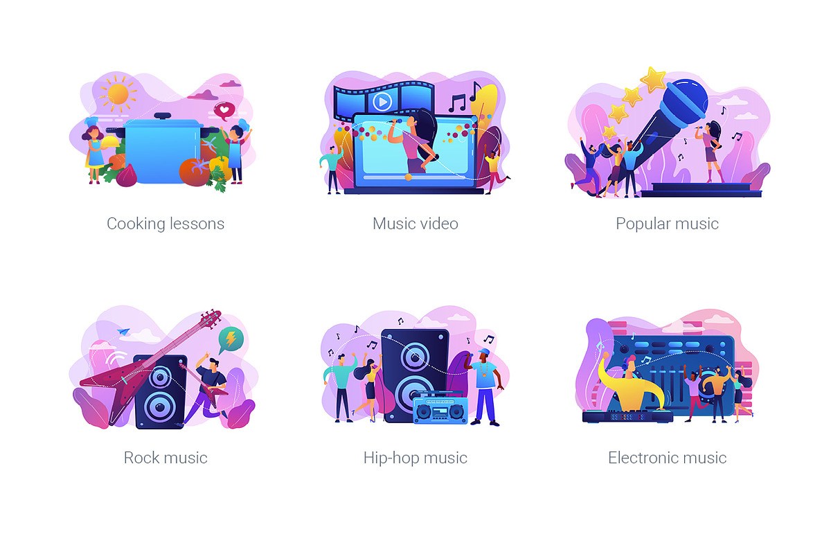 Travel concept illustrations, an UI Kit Template by Visual Generation (Photo 8 of 13)