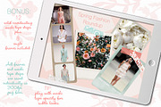 Floral Washi Tape and Collage Frames, an Object Graphic by patternpop studio (Thumbnail 2 of 5)