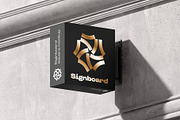Signboard Square Mock-up, an Advertising Mockup by zippypixelstudio (Thumbnail 11 of 15)