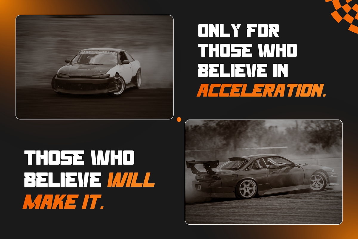 AxzerSports - Automotive Racing Logo, a Sans Serif Font by Nirmana Visual (Photo 8 of 15)