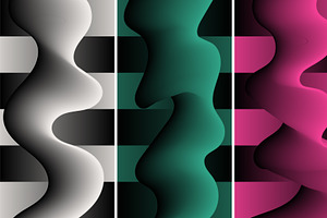 Multi-Color Liquid Motion Poster, a Wallpaper Graphic by hkmonir