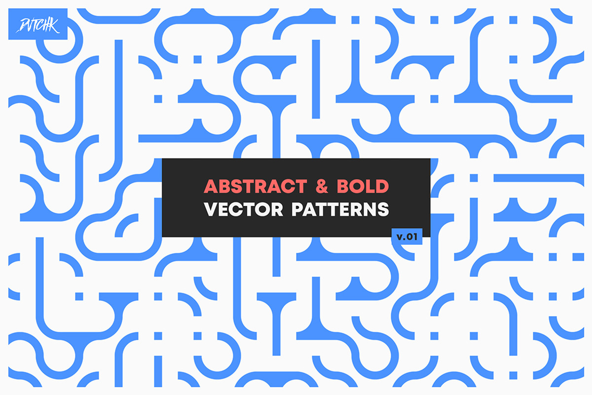 Abstract & Bold Vector Patterns V01, a Pattern Graphic by dvtchk (Photo 9 of 15)