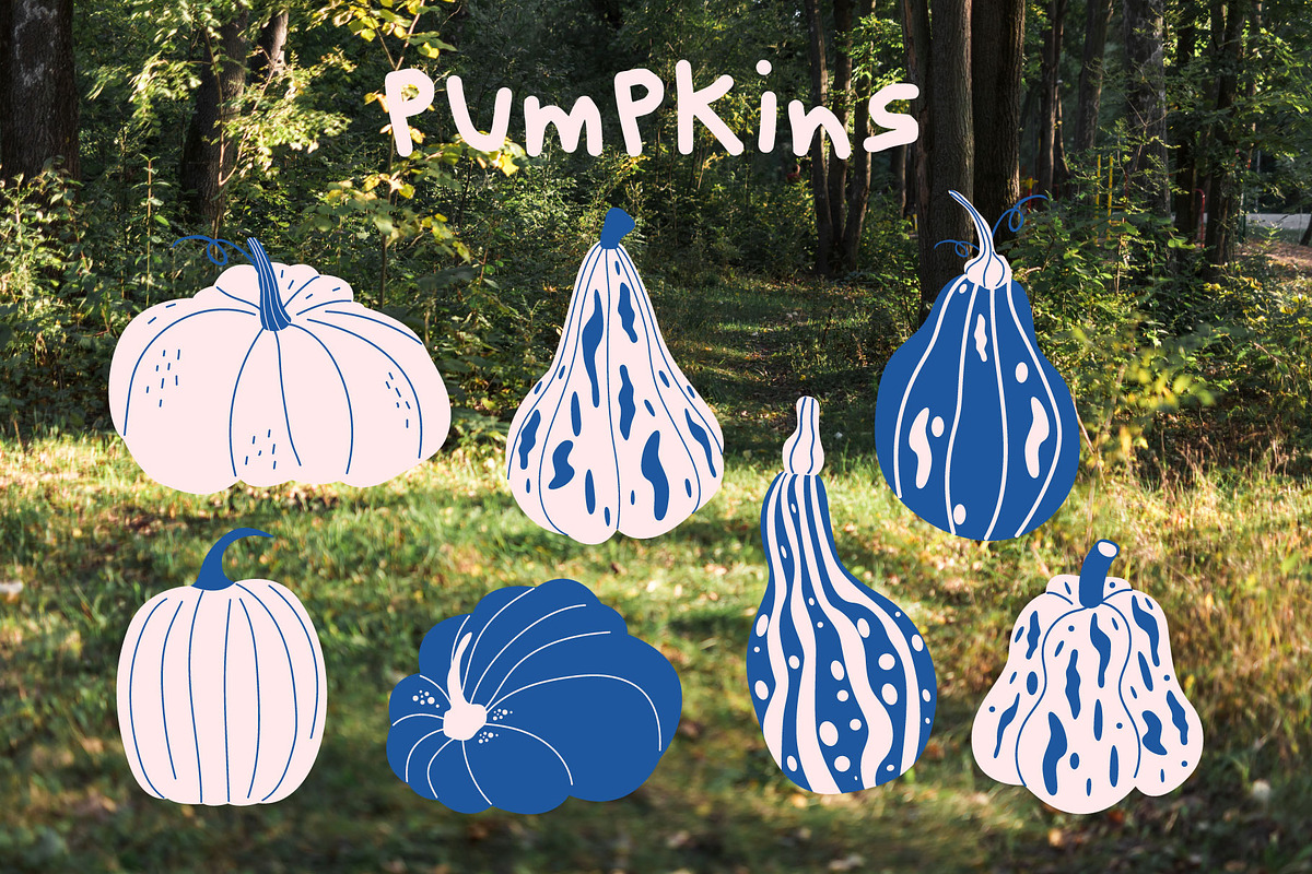 Autumn forest vector bundle, an Animal Illustration by Luamor (Photo 8 of 13)