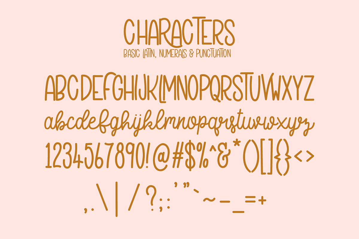 Biscuits & Tea charming script font, a Font by Amber Nest Design (Photo 7 of 8)