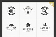 1000 Logos and Badges Bundle, a Branding & Logo Template by Vasya Kobelev (Thumbnail 16 of 39)