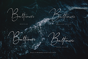 Baltimore - 4 Font Family, a Script Font by Sronstudio (Thumbnail 2 of 17)